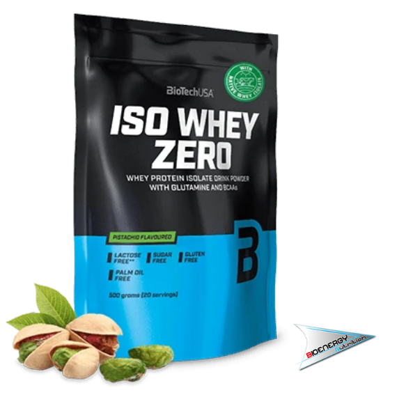 Biotech-ISO WHEY ZERO  busta 500 gr Pistacchio  